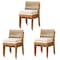 Alaterre Furniture Barton 7-Piece Patio Dining Set, Weather-Resistant Outdoor Dining Table, 6 Stackable Patio Chairs 80-OUTD-WD-DIN-SET2 - alternate 3